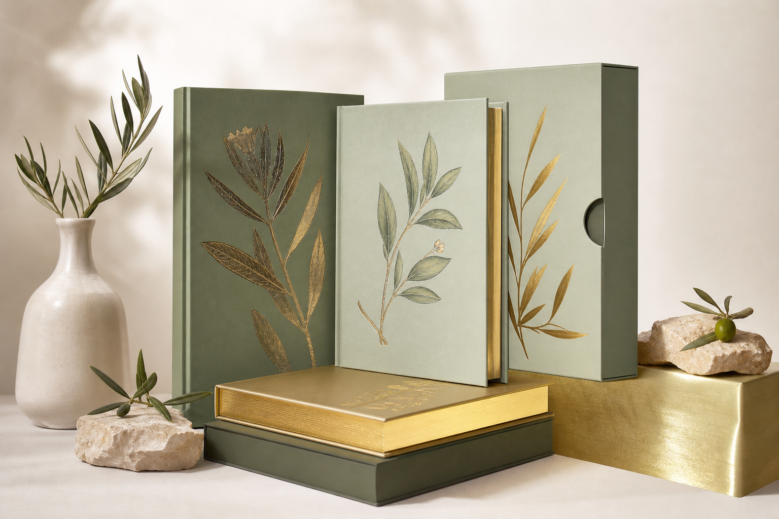 Auric brand book covers