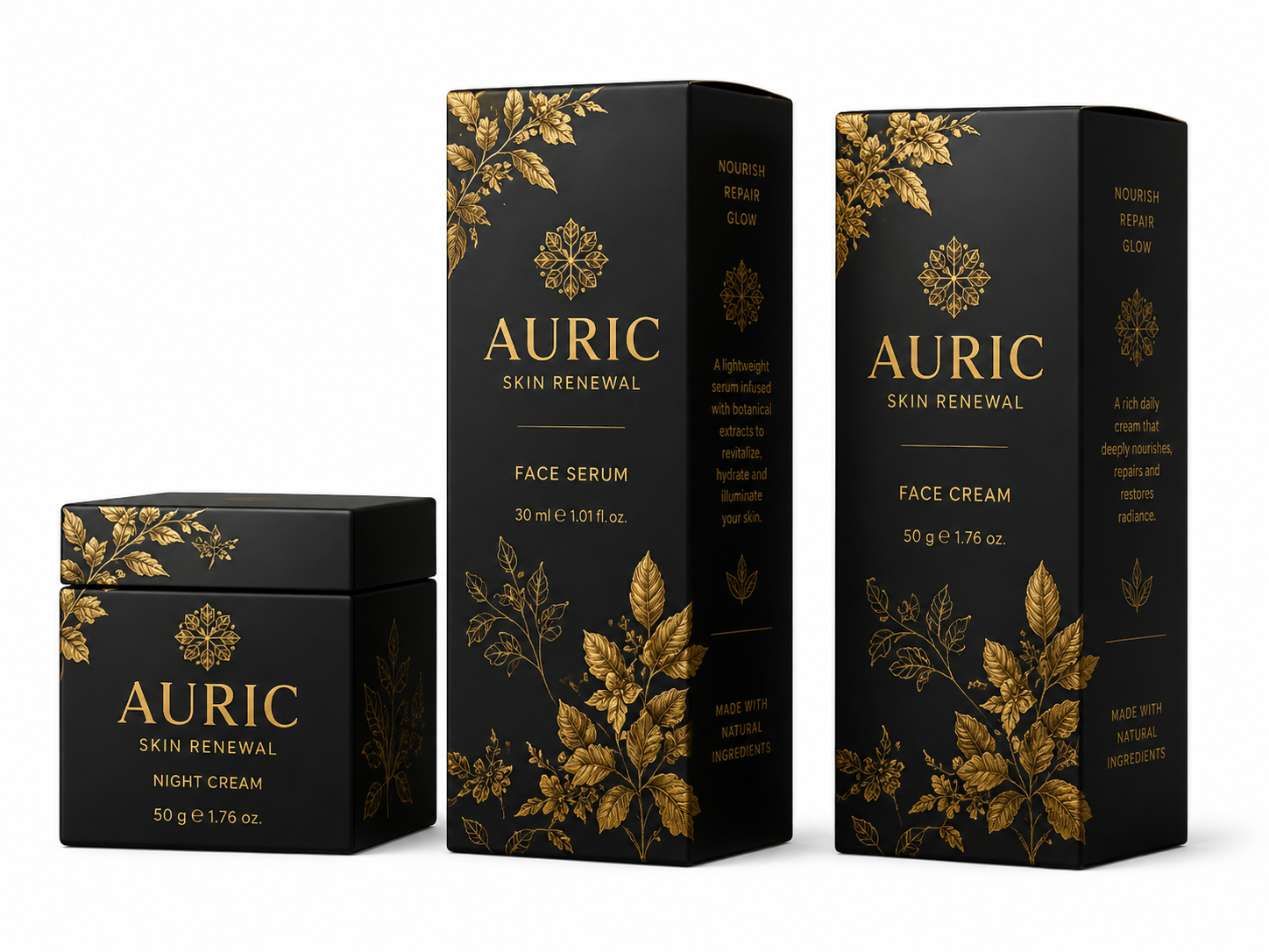 Nu coffee packaging